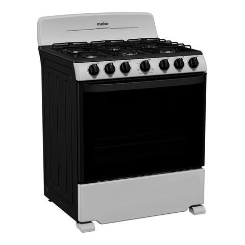 Mabe Cocina de Gas 30" 6 Quemadores, EM7622BAPS2