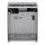 Mabe Cocina de Gas 30" 6 Quemadores, EMH7602DSS0