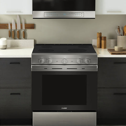 Haier Cocina Eléctrica 30" Vitrocerámica, QCSS740RNSS