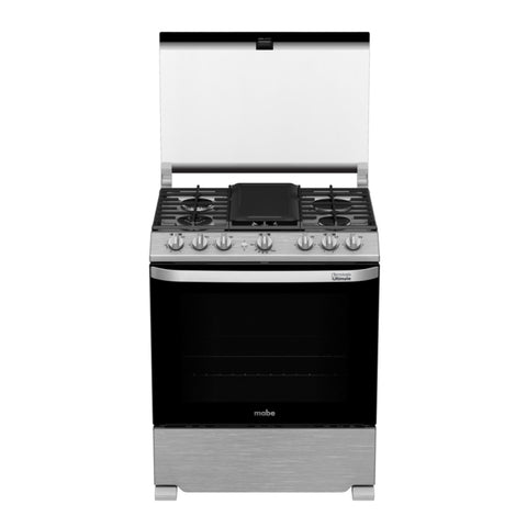 Mabe Cocina de Gas 6 Quemadores 30" (EMH7612DTSS0)