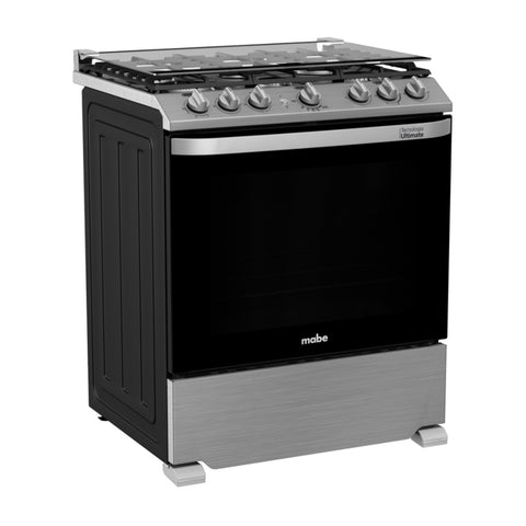 Mabe Cocina de Gas 6 Quemadores 30" (EMH7612DTSS0)