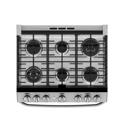 Mabe Cocina de Gas 6 Quemadores 30" (EMH7612DTSS0)