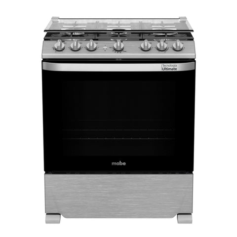 Mabe Cocina de Gas 6 Quemadores 30" (EMH7612DTSS0)