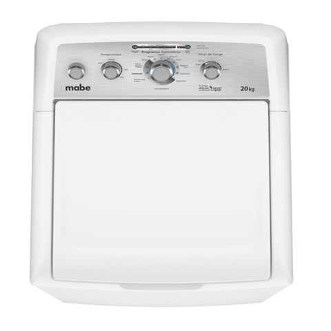 Mabe Lavadora Automática 20Kg, Blanca (LMA70214CBAB0)