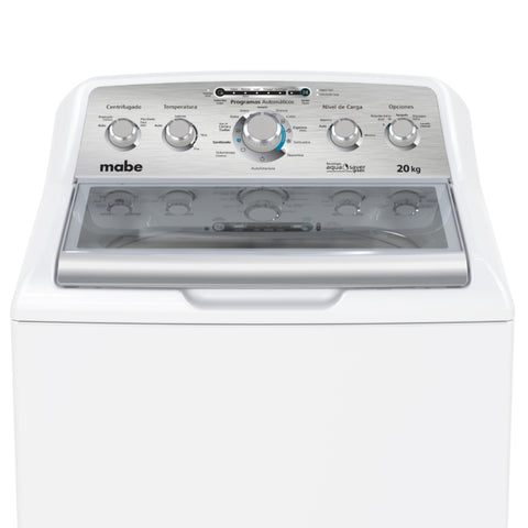 Mabe Lavadora Automática 20 Kg, Blanca (LMA70215WBAB0)