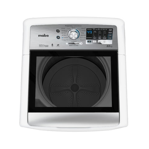 Mabe Lavadora Automática 22 Kg, Blanca (LMH72201WBAB1)