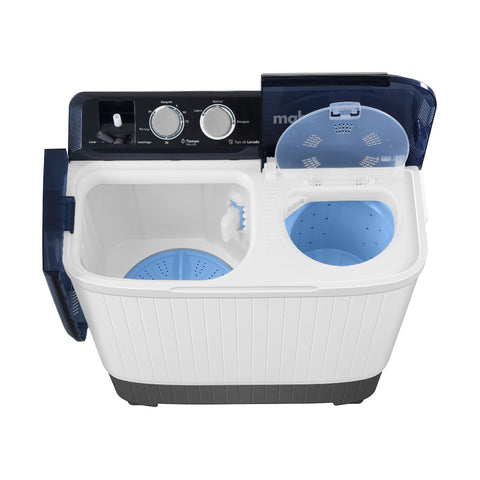 Mabe Lavadora Semiautomática 13 Kg, Blanco (LMDX3123HBAB0)