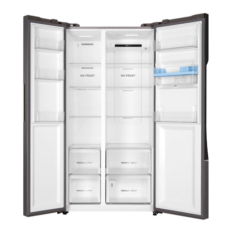 Mabe Refrigerador Side by Side Acero Inoxidable 18 Pies, (MSM544LMLSS0)