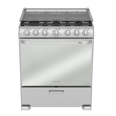 Mabe Cocina de Gas 30" 6 Quemadores, DEM7673CFIX2