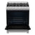 Mabe Cocina de Gas 30" 6 Quemadores, EM7660CFIX2