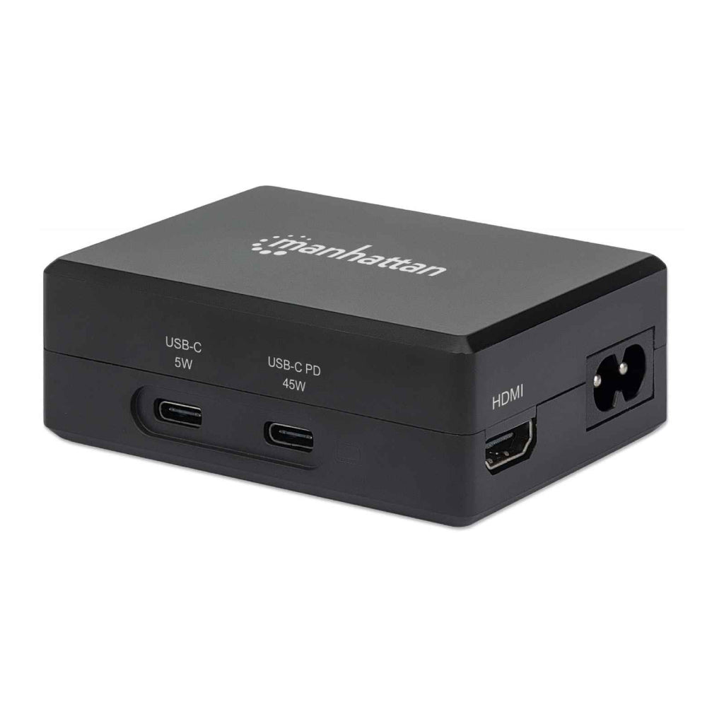 Manhattan Hub USB/USB-C con Power Delivery, 130554