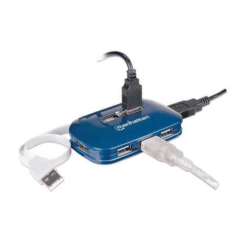 Manhattan Hub USB 2.0 Alta Velocidad, 7 Puertos