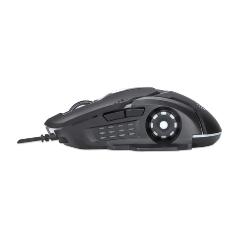 Manhattan Mouse Óptico Alámbrico LED Gaming (179256)