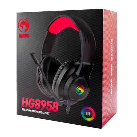 Marvo Audífonos Alámbricos de Diadema Gaming Scorpion HG8958