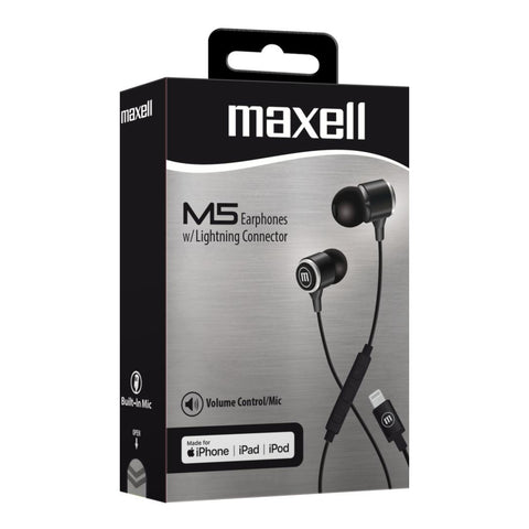 Maxell Audífonos Alámbricos en Oido Lightning