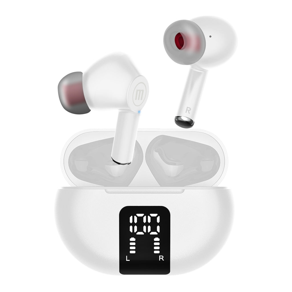 Maxell Audífonos Inalámbricos TWS Active Noise Cancelling Maxpods