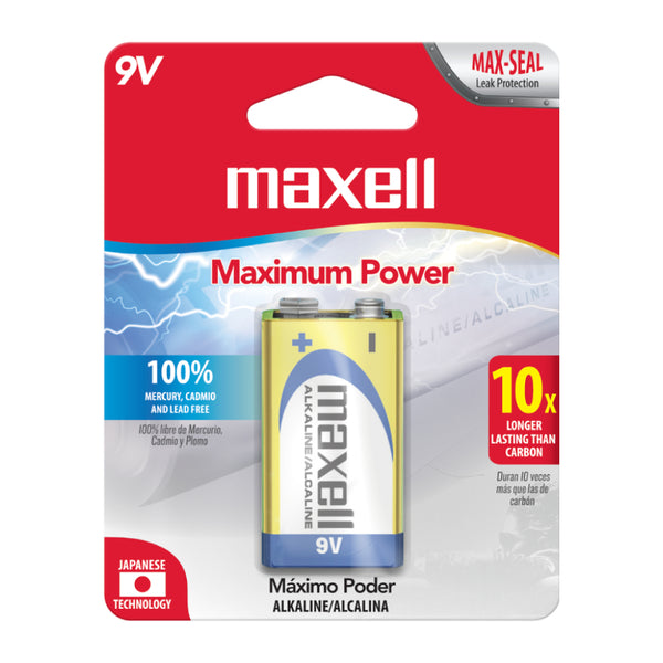 Maxell Batería Alcalina 9 Voltios