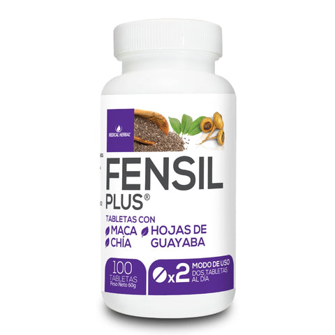 Medical Herbal Suplemento Alimenticio Fensil Plus Sistema Inmunológico, 100 Tabletas