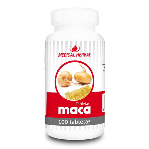 Medical Herbal Suplemento Alimenticio Maca Sistema Inmunológico, 100 Tabletas