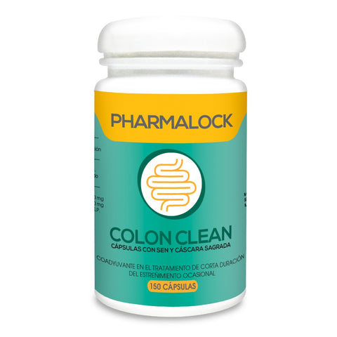 Medical Herbal Suplemento Alimenticio Pharmalok Colon Clean Estreñimiento, 150 Cápsulas