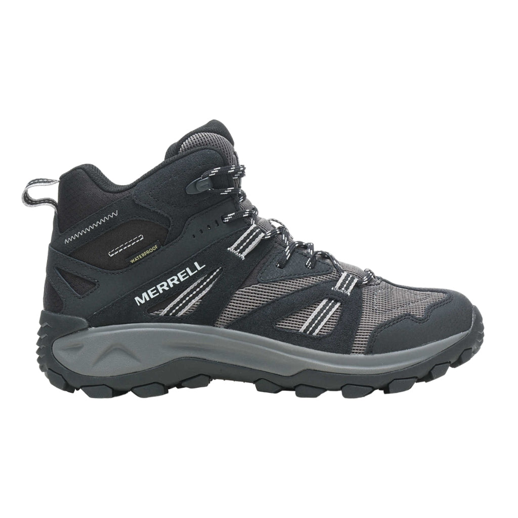 Merrell Zapatos para Hiking Deverta 3 Mid WP Negro/Carbón, para Hombre