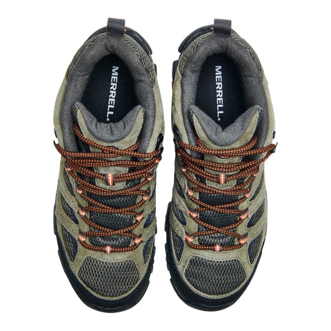 Merrell Zapatos para Hiking Moab 3 Mid WP Verde Olivo, para Hombre