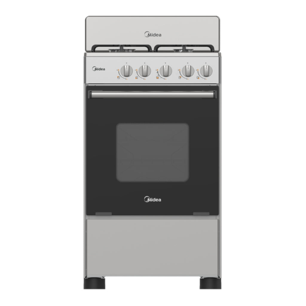 Midea Cocina de Gas 4 Quemadores 20" (MGS20F0BKAGG-CA)