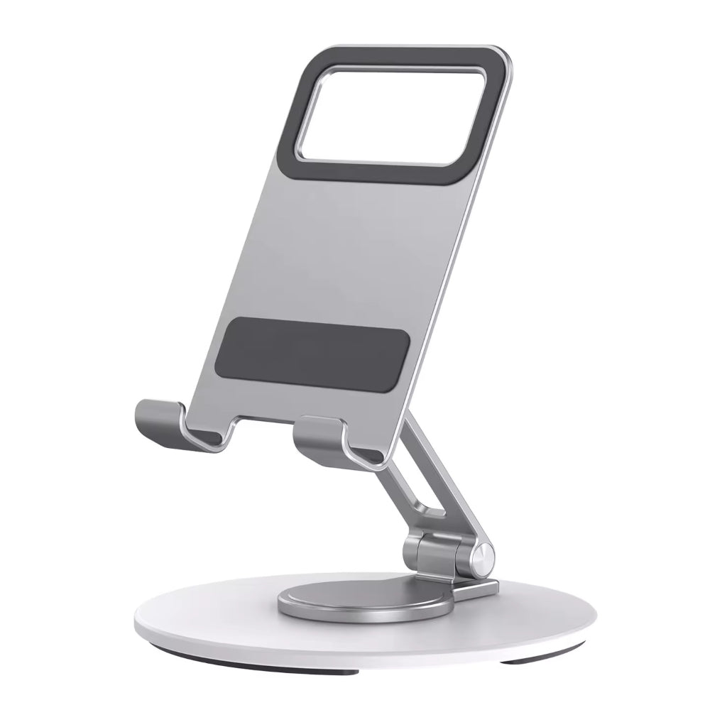 Miomu Soporte de Aluminio Giratorio 360° para Celular