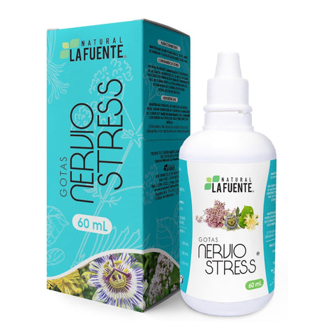 Natural La Fuente Gotas Nervio Stress, 60 Ml