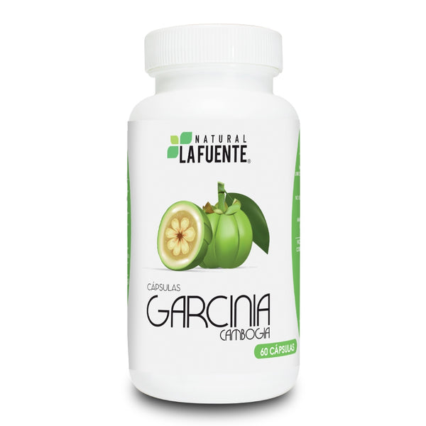 Natural La Fuente Suplemento Alimenticio Garcinia Cambogia Supresor del Apetito, 60 Cápsulas