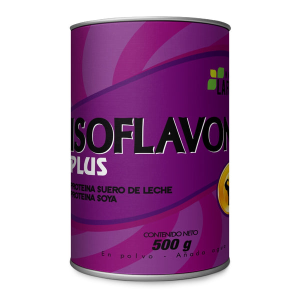 Natural La Fuente Suplemento Deportivo Isoflavona Plus Oxigenación Muscular, 500 G