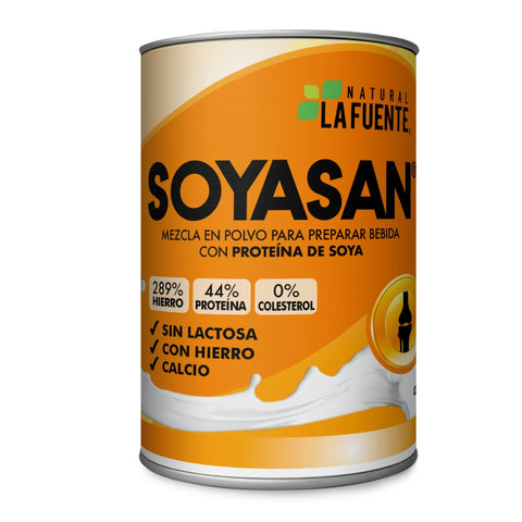 Natural La Fuente Suplemento Alimenticio Soyasan Control del Colesterol, 500 G