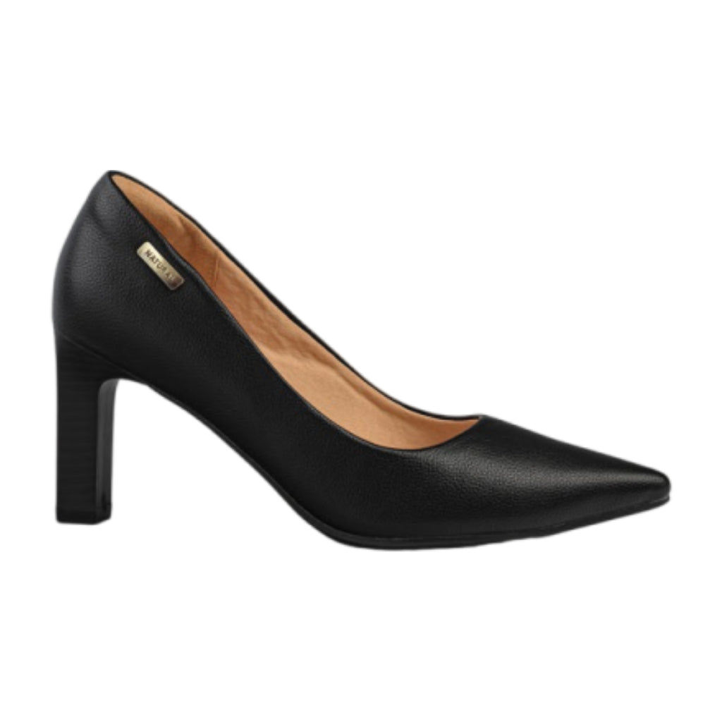 Natural Zapato de Tacón Andrea Black, para Mujer