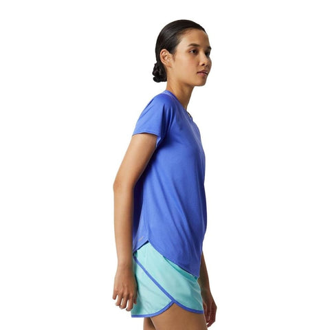 New Balance Camiseta Accelerate Azul, para Mujer