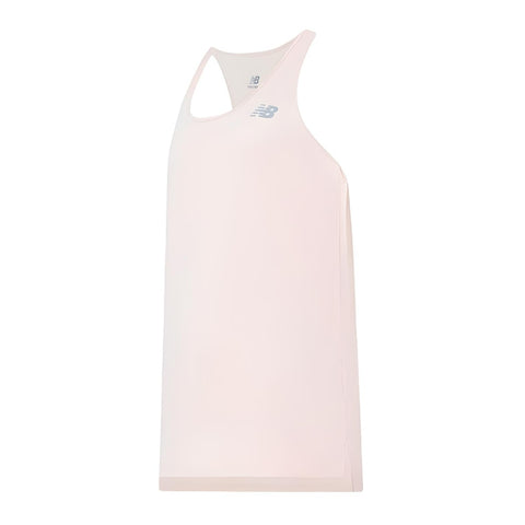 New Balance Camiseta Deportiva sin Mangas Tank Rosa, para Mujer