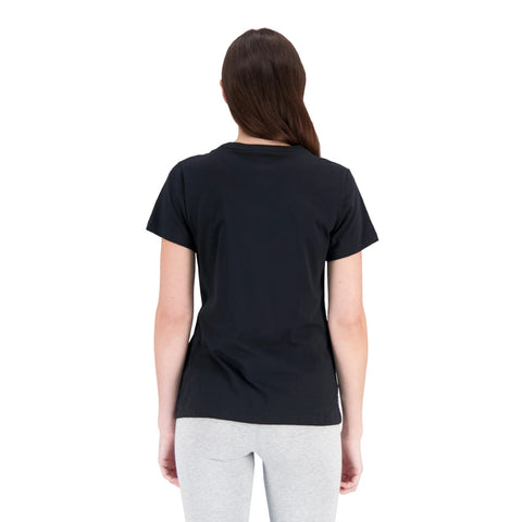 New Balance Camiseta Essentials Reimagined Archive Negro, para Mujer