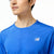 New Balance Camiseta Manga Larga Accelerate Azul Marino, para Hombre