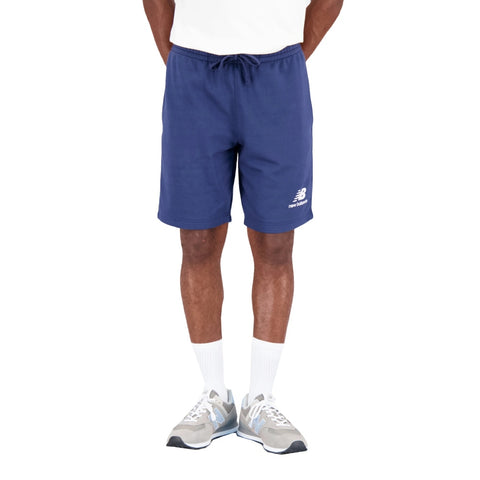 New Balance Short Essentials Stacked Logo French Azul, para Hombre