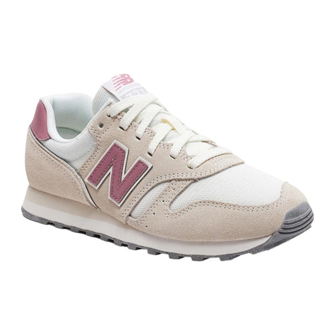 New Balance Tenis 373 Crema/Rosa, para Mujer