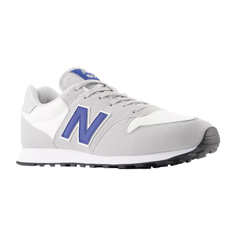 New Balance Tenis 500 Gris Claro/Blanco, para Hombre