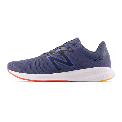 New Balance Tenis Draft V2 Run Azul Índigo/Naranja, para Hombre