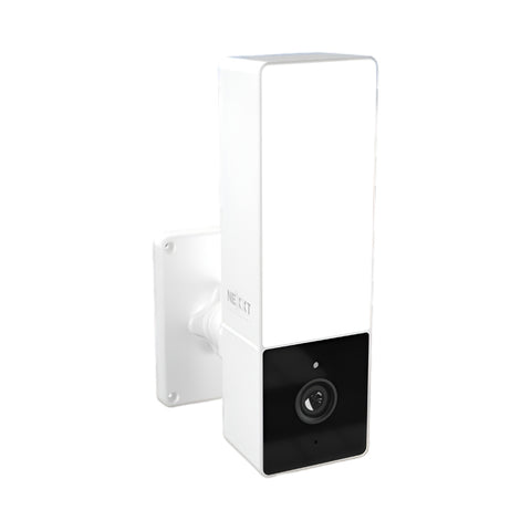 Nexxt Solutions Cámara inteligente Wi-Fi con Sirena Mini Floodlight Exteriores, NHC-F410