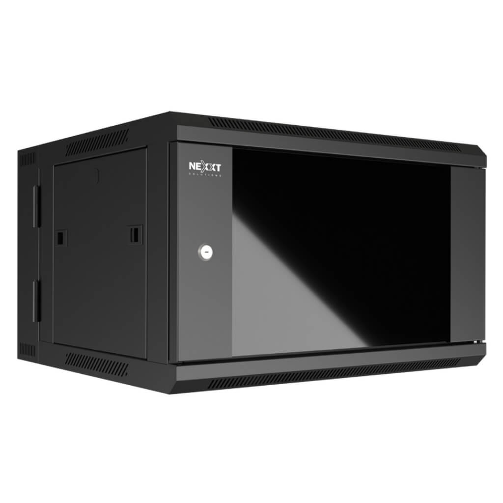 Nexxt Solutions Infrastructure Rack Gabinete de Pared Abatible Ensamblado 15U 19"