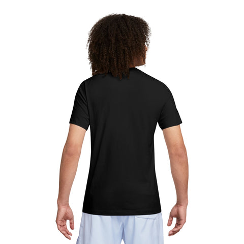 Nike Camiseta M NSW Tee Just Do It Swoosh Negro, para Hombre