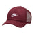 Nike Gorra Estructurada Rise Cap Rojo Vino, para Hombre