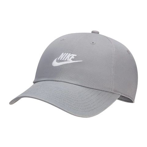 Nike Gorra Sportswear Club Cap Futura Wash Gris, para Hombre