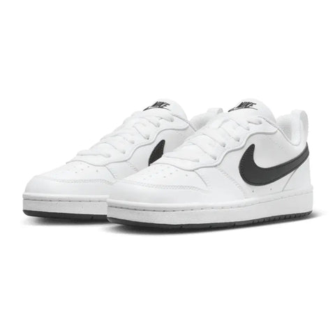 Nike Tenis Court Borough Low Recraft BG Blanco/Negro, para Niño