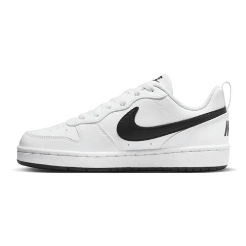 Nike Tenis Court Borough Low Recraft BG Blanco/Negro, para Niño