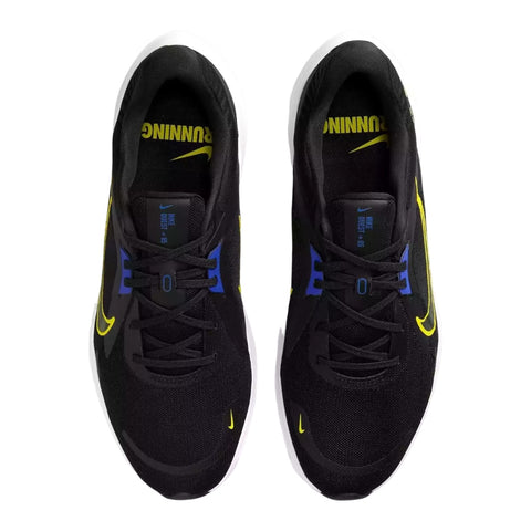 Nike Tenis Quest 5 Negro/Azul/Amarillo, para Hombre