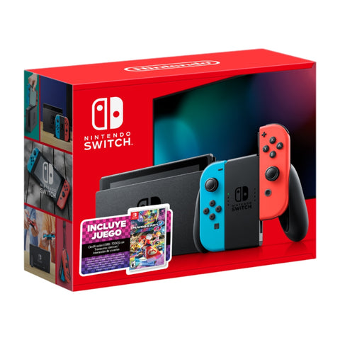 Nintendo Consola de Videojuegos Switch Neon 2.0 Bundle Mario Kart 8